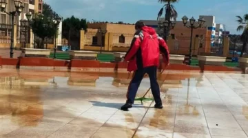 وكيل رياضة الدقهلية يتابع ميدانيًا عمليات تصريف مياه الأمطار داخل مراكز الشباب